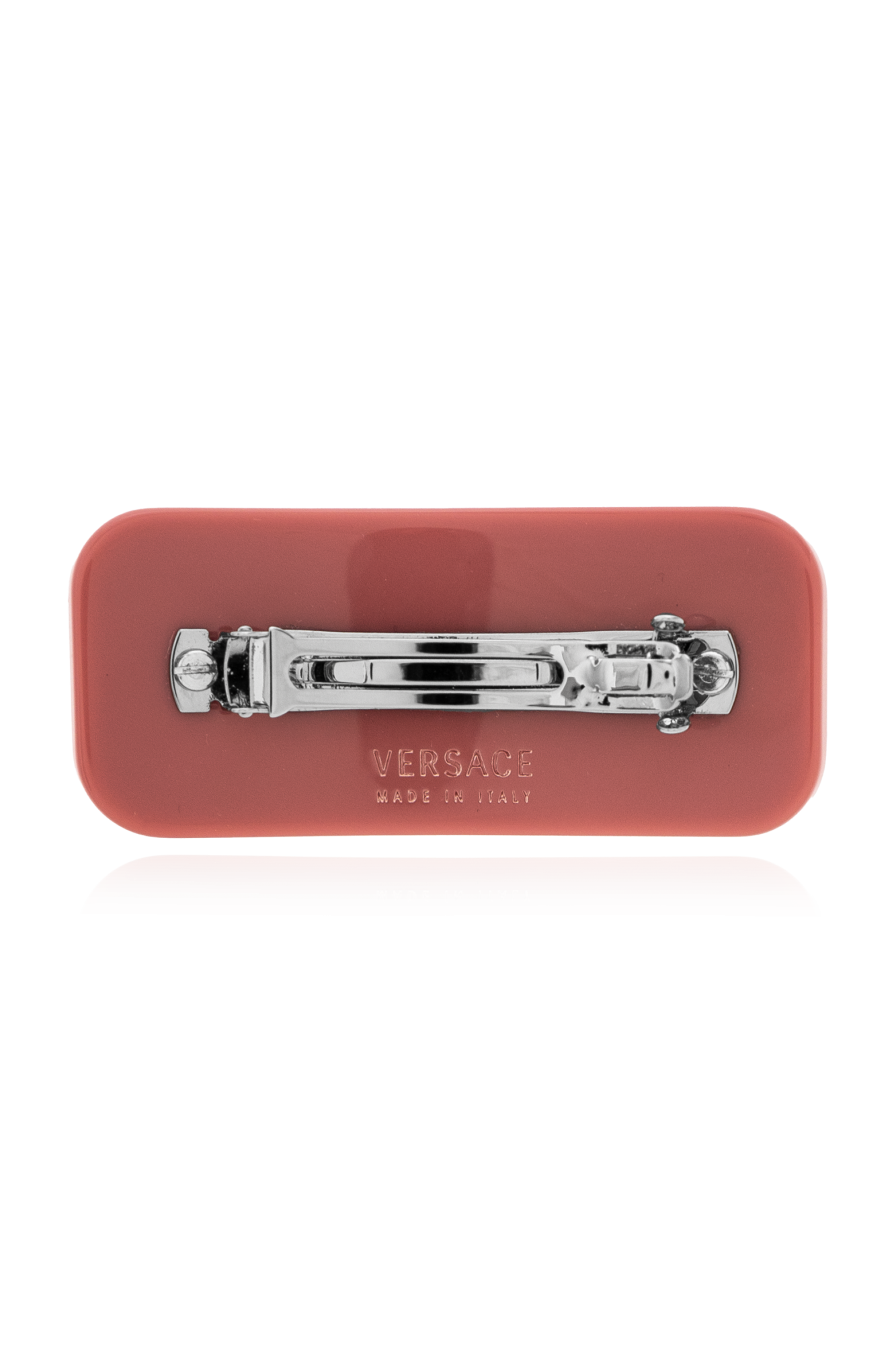 ヘアアクセサリー Versace Glossy Rectangular Hair Clip With Sparkling Pink Hair clip with shimmering crystals Versace - Vitkac AS